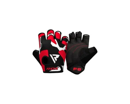 Перчатки для фитнеса RDX F6 Sumblimation Red XL (WGS-F6R-XL)