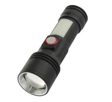 Ліхтар Quantum Adept 10W LED zoom +COB з USB (QM-FL1031)