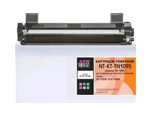 Картридж NewTone Brother TN-1095 Black (1500с) HL-1202R, DCP-1602R (NT-KT-TN1095)