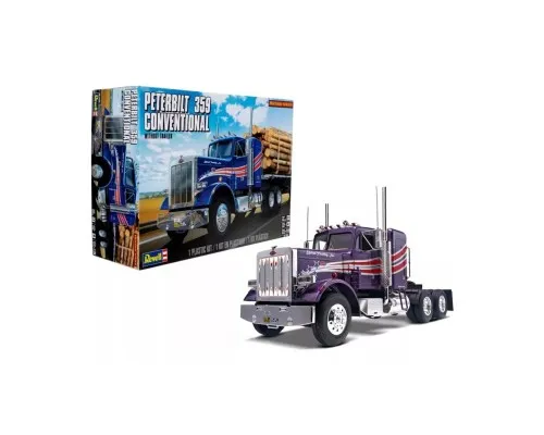 Збірна модель Revell Вантажний тягач Peterbilt 359 рівень 4 масштаб 1:25 (RVL-11506)