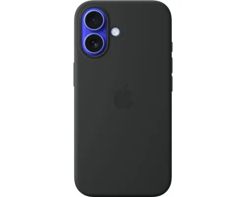 Чехол для мобильного телефона Apple iPhone16 Silicone Case with MagSafe - Black (MYY13ZM/A)