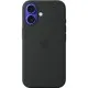 Чохол до мобільного телефона Apple iPhone16 Silicone Case with MagSafe - Black (MYY13ZM/A)