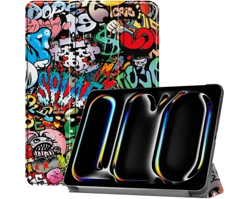 Чохол до планшета BeCover Smart Case Apple iPad Pro 11" M4 2024 Graffiti (711637)