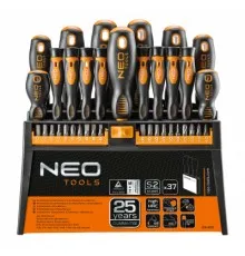 Набір інструментів Neo Tools викруток та насадок 37 шт. (04-210)