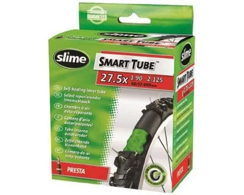 Велосипедна камера Slime 27,5 x 1.9 - 2.2 PRESTA (30023)