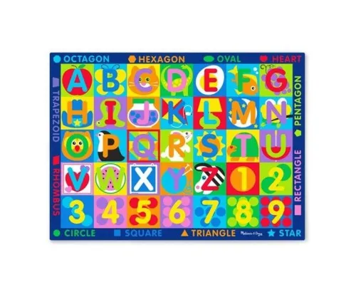 Дитячий килимок Melissa&Doug Англійський алфавіт (MD15193)