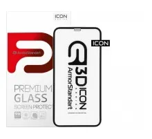 Скло захисне Armorstandart Icon 3D Apple iPhone 12 Pro Max Black (ARM57194)