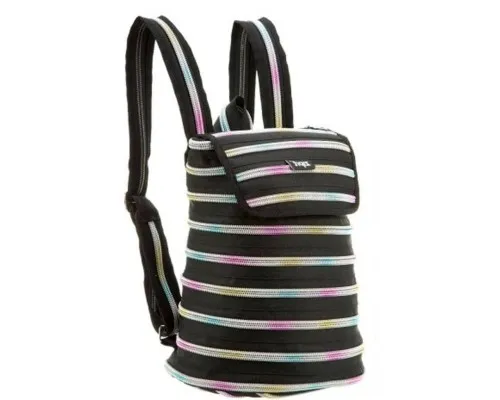 Рюкзак шкільний Zipit Zipper Black Rainbow Teeth (ZBPL-10)