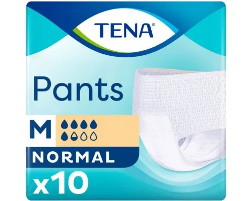 Подгузники для взрослых Tena Pants Medium трусики 10шт (7322541150727)