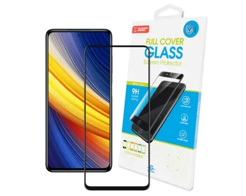 Скло захисне Global Full Glue Xiaomi Poco X3 Pro (1283126511875)