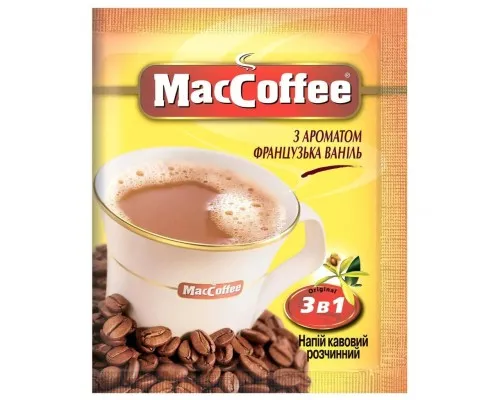 Кофе MacCoffee Французская ваниль 3в1 (01882)