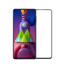 Стекло защитное PowerPlant Full screen Samsung Galaxy M51, Black (GL609215)