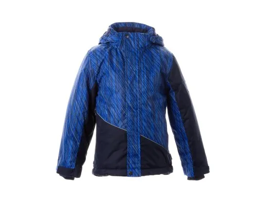 Куртка Huppa ALEX 1 17800130 синий с принтом/тёмно-синий 104 (4741468986364)