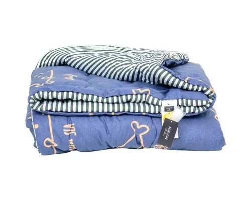 Ковдра MirSon антиалергенна з Eco-Soft Зима №4091 Color Fun Line Whales 110х140 (2200004873985)