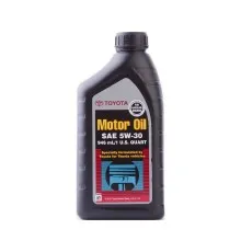 Моторное масло Toyota Motor Oil SN 5W-30 946 ml (00279-1QT5W)