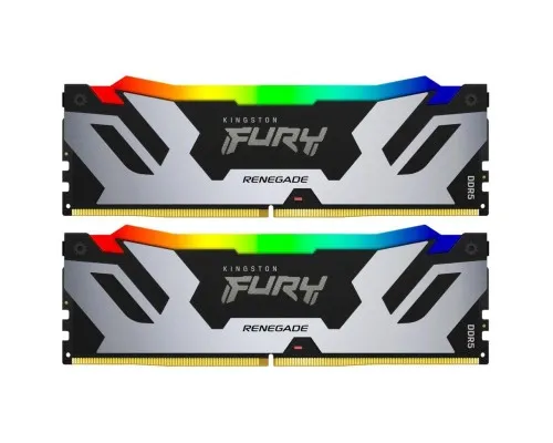 Модуль памяті для компютера DDR5 32GB (2x16GB) 6000 MHz FURY Renegade RGB Kingston Fury (ex.HyperX) (KF560C32RSAK2-32)