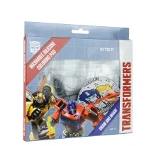 Подкладка настольная Kite силиконовая раскраска Transformers, 30х40см (TF22-424)