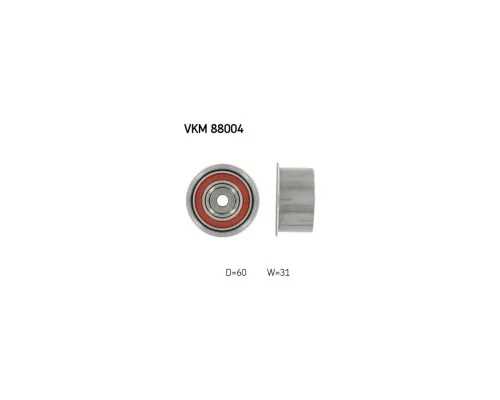 Ролик натягувача ременя SKF VKM 88004