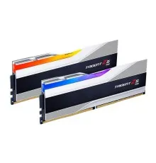 Модуль памяти для компьютера DDR5 32GB (2x16GB) 6600 Trident Z5 RGB Silver G.Skill (F5-6600J3440G16GX2-TZ5RS)