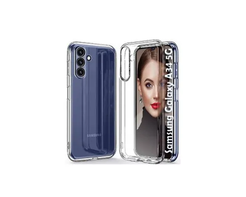 Чохол до мобільного телефона BeCover Samsung Galaxy A34 5G SM-A346 Transparancy (708970)
