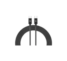 Дата кабель USB-C to USB-C 1.0m ABMM093B black Armorstandart (ARM64289)