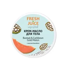 Крем для тіла Fresh Juice Superfood Baobab & Caribbean Gold Melon 225 мл (4823015942327)