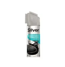 Спрей для обуви Silver Краска-реставратор для нубука и замши Черный 250 мл (8690757005926)