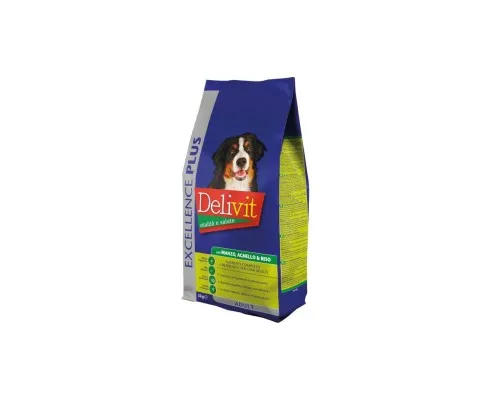 Сухой корм для собак DeliVit Excellence Adult Dog с говядиной и ягненком 3 кг (8014556125478)