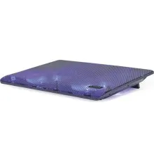 Подставка для ноутбука Gembird до 15.6", 2x125мм вентиляторы, черный (NBS-2F15-05)