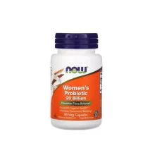 Пробіотики Now Foods Пробіотики Для Жінок, 20 млрд КУО, Woman's Probiotic, 20 Billion, Nоw Fo (NOW-02906)