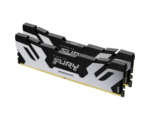 Модуль памяті для компютера DDR5 64GB (2x32GB) 6000 MHz Renegade Silver XMP Kingston Fury (ex.HyperX) (KF560C32RSK2-64)