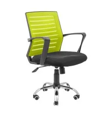 Офисное кресло Richman Флеш Ю Хром М-1 (Tilt) Сетка черная+зеленая (ADD0003067)