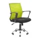Офісне крісло Richman Флеш Ю Хром М-1 (Tilt) Сітка чорна + зелена (ADD0003067)