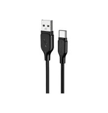 Дата кабель USB 2.0 AM to Lightning 1.0m BX42 Encore 3A Black BOROFONE (BX42CB)