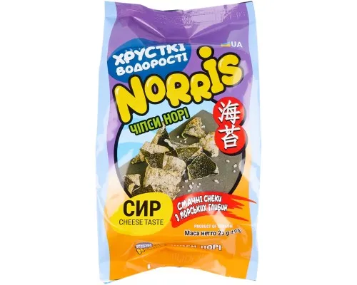 Чипсы Norris норы с сыром 25 г (2950002)