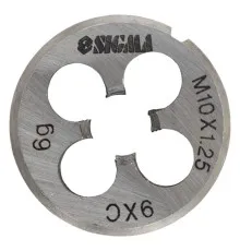 Плашка Sigma М10x1.25мм (1604271)