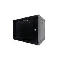 Шафа настінна Hypernet 9U 19" 600x500 (WMNC-500-9U-FLAT-BLACK)