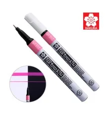 Маркер Sakura Pen-Touch Розовый, флуоресцентный, тонкий (EXTRA FINE) 0.7мм (084511322684)