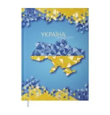 Тижневик Buromax недатований Ukraine, А5, світло-синій 288 сторінок (BM.2021-30)
