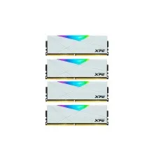 Модуль памяти для компьютера DDR4 32GB (4x8GB) 3600 MHz XPG Spectrix D50 RGB White ADATA (AX4U36008G18I-QCWH50)