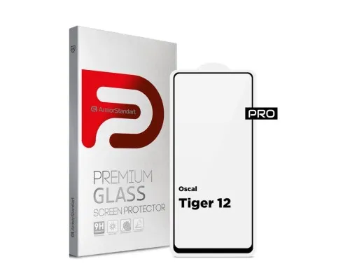 Скло захисне Armorstandart Pro Oscal Tiger 12 Black (ARM75106)