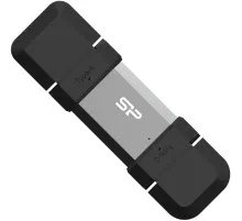 USB флеш накопичувач Silicon Power USB 256G SILICON POWER usb3.2+TypeC Mobile C51 (SP256GBUC3C51V1S)