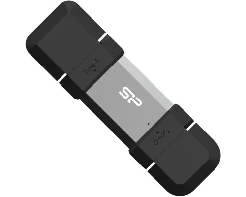 USB флеш накопитель Silicon Power USB 256G SILICON POWER usb3.2+TypeC Mobile C51 (SP256GBUC3C51V1S)