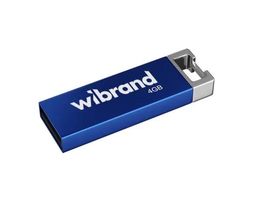 USB флеш накопичувач Wibrand 4GB Chameleon Blue USB 2.0 (WI2.0/CH4U6U)