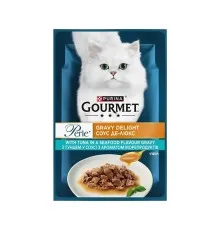 Влажный корм для кошек Purina Gourmet Perle с Тунцом мини филе 85 г (8445291188341)