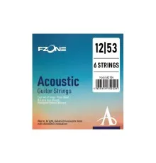 Струни для гітари Fzone Acoustic Phosphor Bronze (12-53) (AC104)