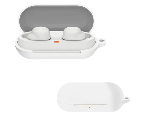 Чохол для навушників BeCover Silicon для Sony WF-C700N White (712034)