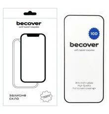 Скло захисне BeCover Google Pixel 9 Pro 10D Black (712326)