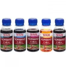 Чорнило WWM CANON PGI450/CLI451 (5х100г) BP/B/C/M/Y (C45SET-5)