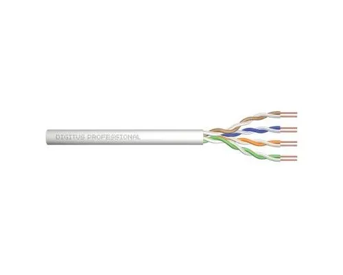 Кабель сетевой Digitus UTP 305м, cat 6, CCA, AWG23/1, PVC (ACU-4611-305)